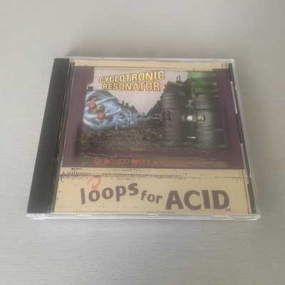 Sonic Foundry Cyclotronic Resonator Loops For Acid Sound Library/Sampling CD