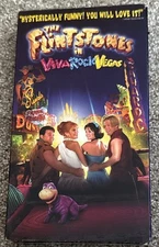 The Flintstones In Viva Rock Vegas VHS VCR Video Tape Used