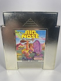 Big Nose the Caveman Nintendo NES Authentic Tested And Working Cartridge Only