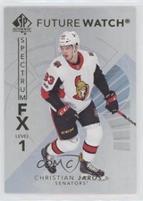 2017-18 SP Authentic Spectrum FX Future Watch Level 1 Bounty Christian Jaros 0bx