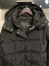 Pajar Canada Down Insulated Padded Hood Black Coat Large Bnwt