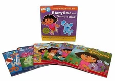 Storytime with Dora and Blue! (Nick Jr. Carry-Along Boxed Set), Various, Good Bo