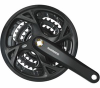 Shimano Kurbelgarnitur Kettenrad FCM371 175Mm 26/36/48 ZäHne Kettenring 4Kant