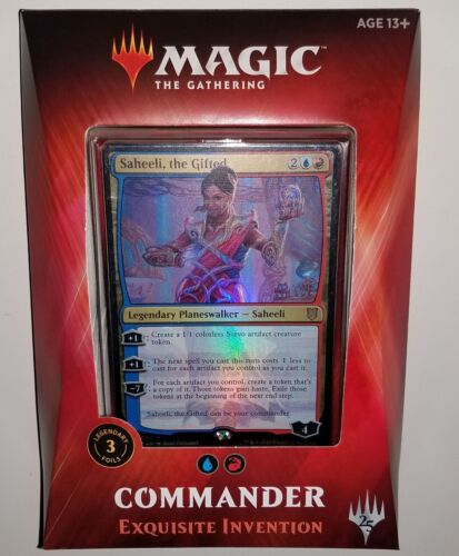 Magic the Gathering Commander 2018 EXQUISITE INVENTION Deck Sealed English - Picture 1 of 1