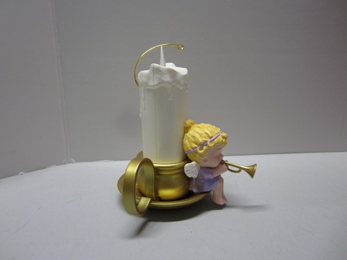 Hallmark Keepsake Ornament Magic Angelic Candlelight Light & Motion Set of 2 - Picture 4 of 21