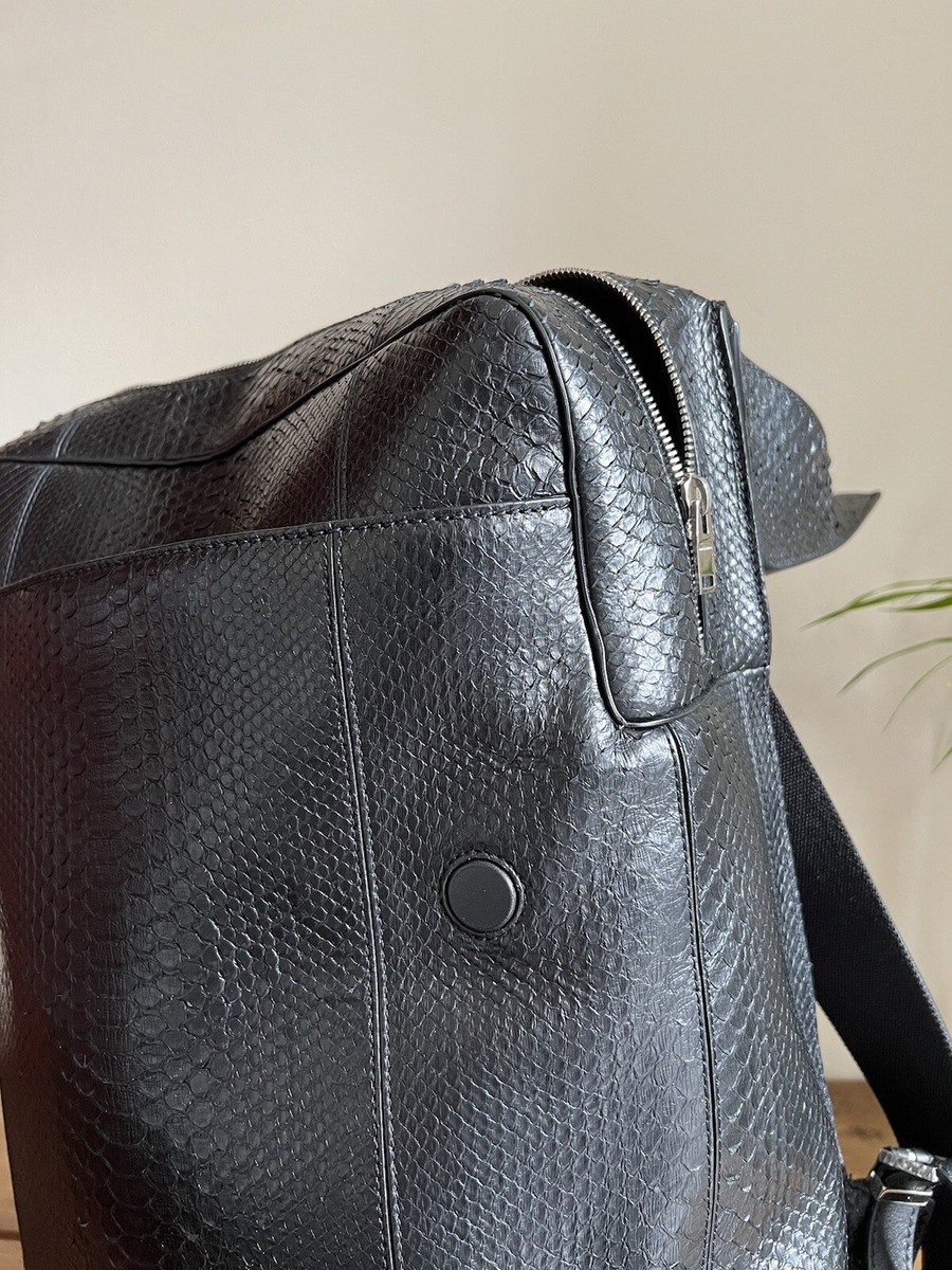 Balenciaga - Phileas Backpack - Python - Men - Women  display picture 1