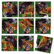 Primates B. Dazzle Scramble Squares 9 Piece Puzzle