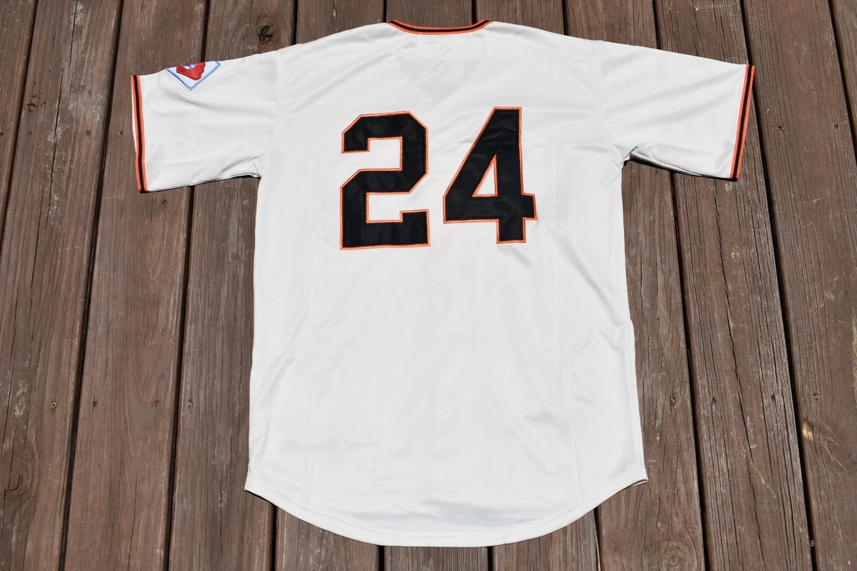 サンフランシスコジャイアンツウイリーメイズユニフォーム SF Giants Throwback Jersey Willie Mays NY Jersey #24 SGA 2024