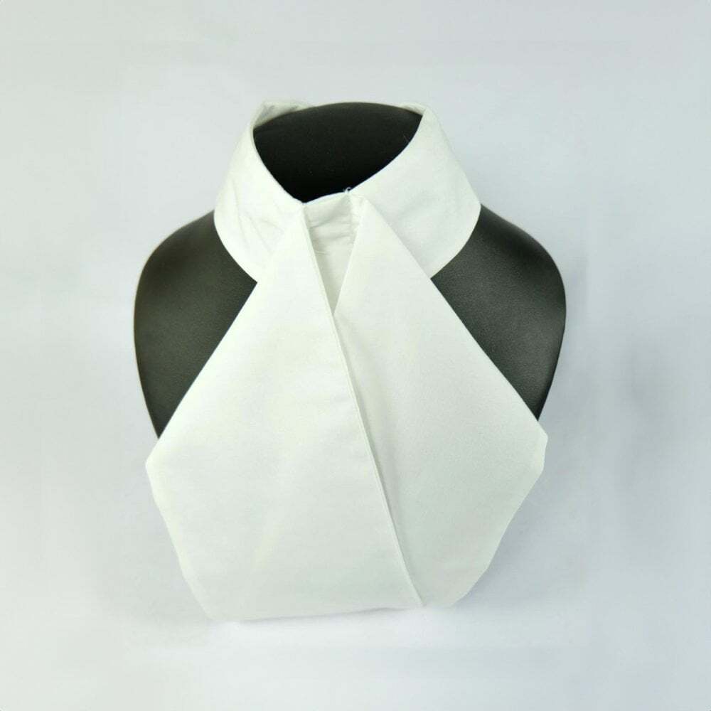 ShowQuest Adults Classic Tied Stock - White
