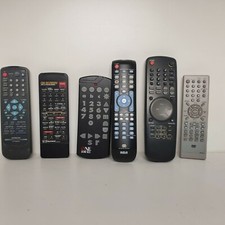 Lot of 6 A/V Remotes TV VCR DVD RCA Emerson H...