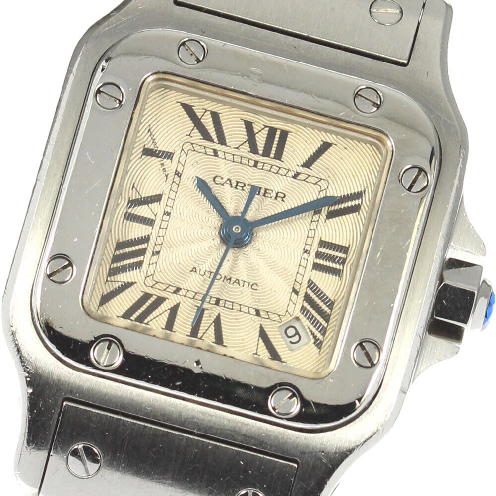 CARTIER Santos Galbee SM W20054D6 Date Silver Dial Automatic CARTIER Santos Galbee SM W20054D6 Date Silver Dial Automatic