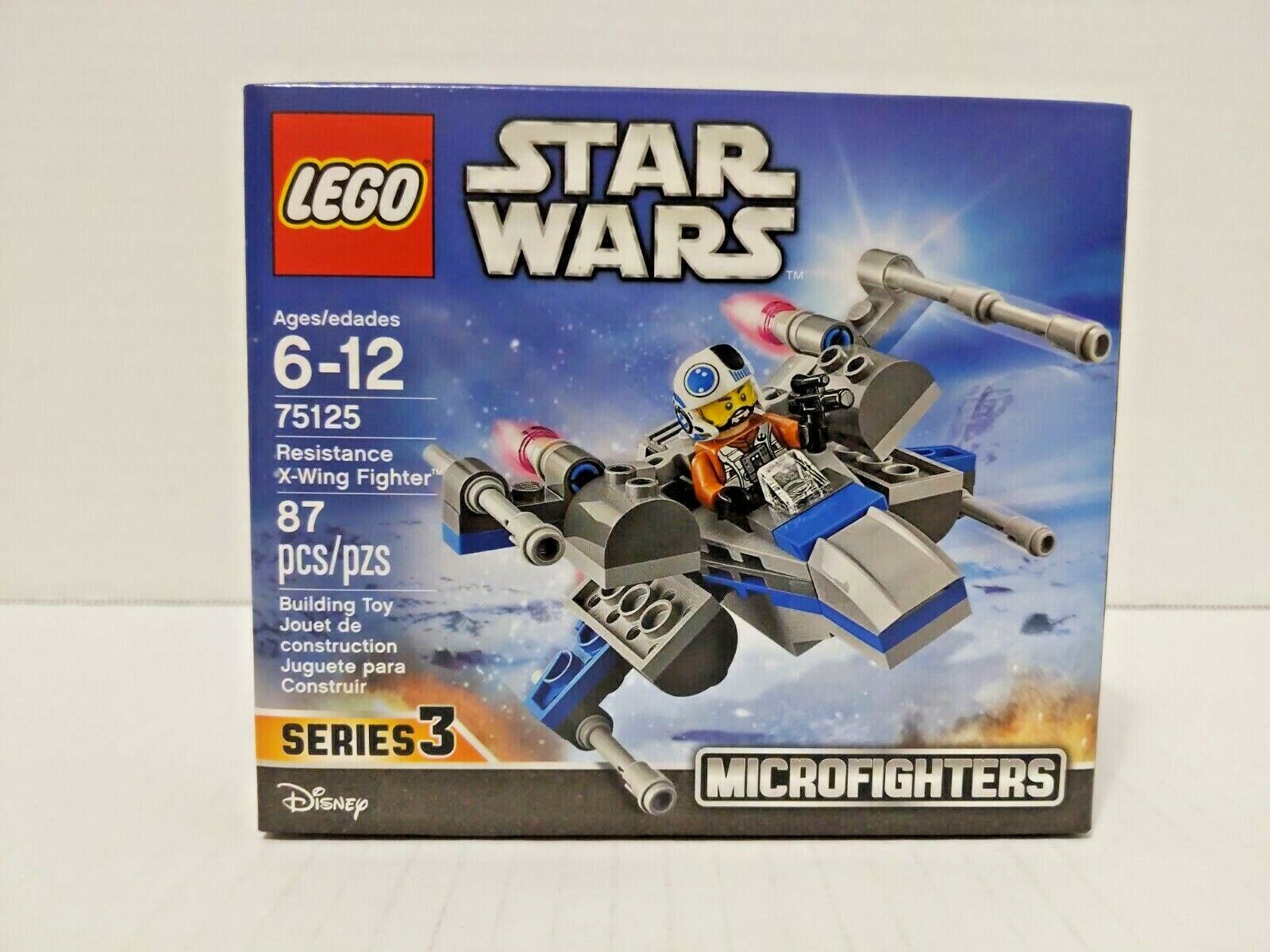 LEGO Star Wars Microfighters Series 3 Resistance X-Wing Fighter (75125)