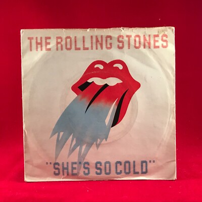 ROLLING STONES She's So Cold 1980 UK 7'' vinyl single Send It To Me original 45