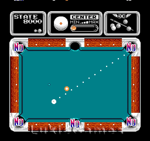 Side Pocket - Fun NES Nintendo Pool Game