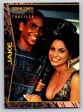 Trade Card Sky Box 1997 Star Trek Deep Space Nine Profiles #79 Jake Sisko