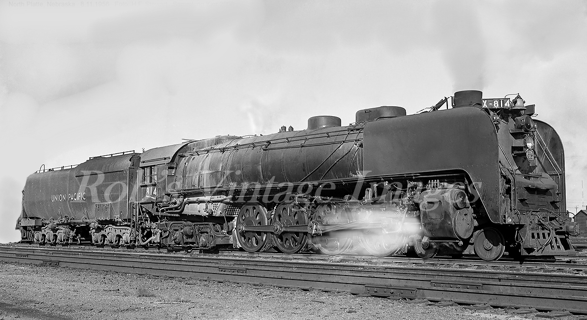 Union Pacific Steam train Locomotive 814 #2 4-8-4 Northern