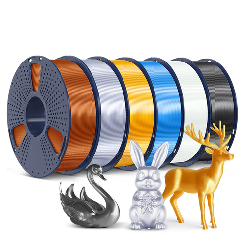 SUNLU PLA+ SILK Filament 1KG 1,75 MM+/-0,02 MM Drukarka 3D Materiały eksploatacyjne - Zdjęcie 3 z 160