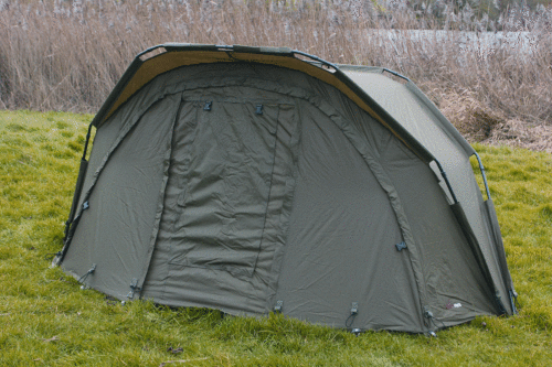 Abri Deluxe One Man Bivvy, facile à dresser, pêche nocturne à la carpe  - Photo 1/5