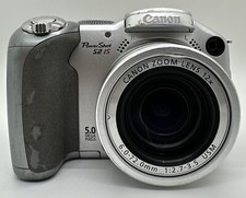Canon PowerShot S2 IS 5.0MP Digital Camera 12x Zoom FOR PARTS OR REPAIR
