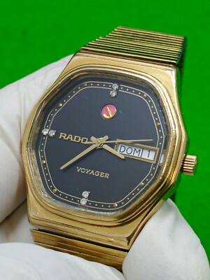 ミューラー✨アールデコ時代 vintage RADO VOYAGER watch 17 Jewels Automatic LR 2836-1 Day