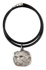 Cat - Necklace With Cat, Silver-Plated Pendant for Den Cat Fan,