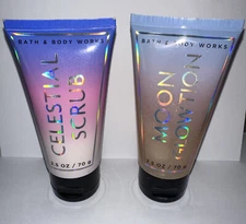 Bath & Body Works Cosmic Candy Scrub & Glowtion  Travel Size 2.5oz