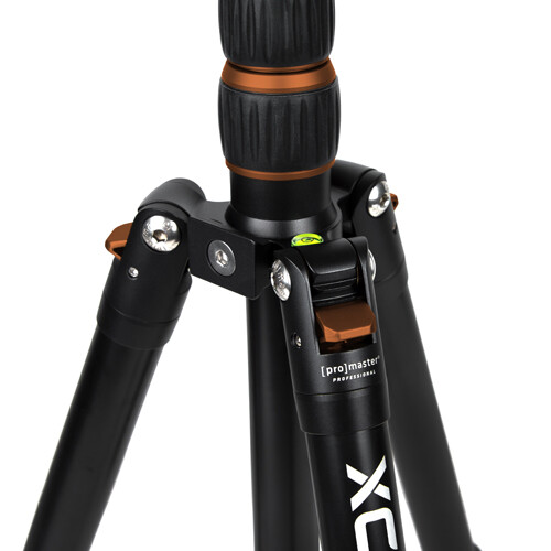 Promaster XC-M 525 Aluminum Tripod W/ Ball Head -- Orange & Black #3475 - Picture 7 of 9