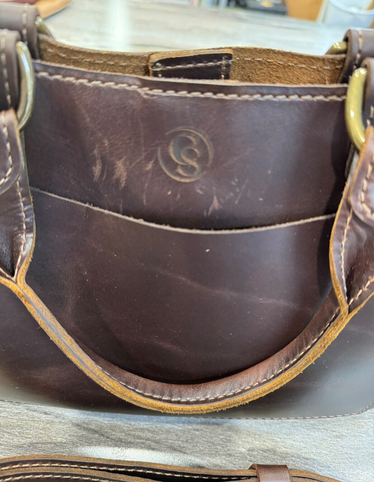 Chic Sparrow NICOLE BELLA Mini Tote W/Crossbody Strap Gem