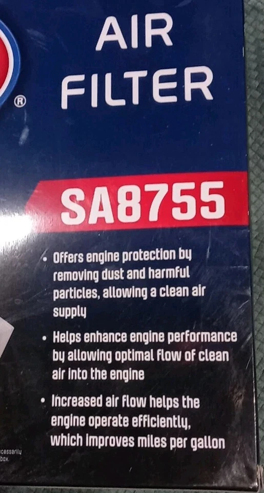 BRAND NEW in Box Air Filter STP SA8755 Chevrolet GMC Denali SEE SPECS FOR FITS - Image 2 of 4