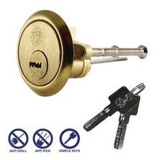 Rim Cylinder Security 6 Pins | KEYED ALIKE | Door Lock Night Latch & Dimple Keys