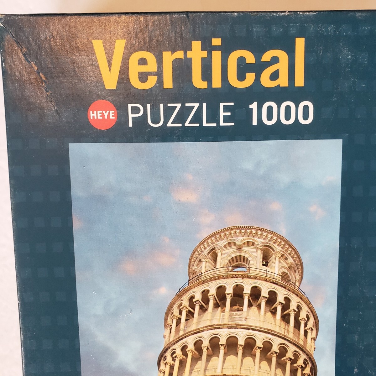 Leaning Tower of Pisa Vertical Puzzle Heye Sights Italy 1000 piece