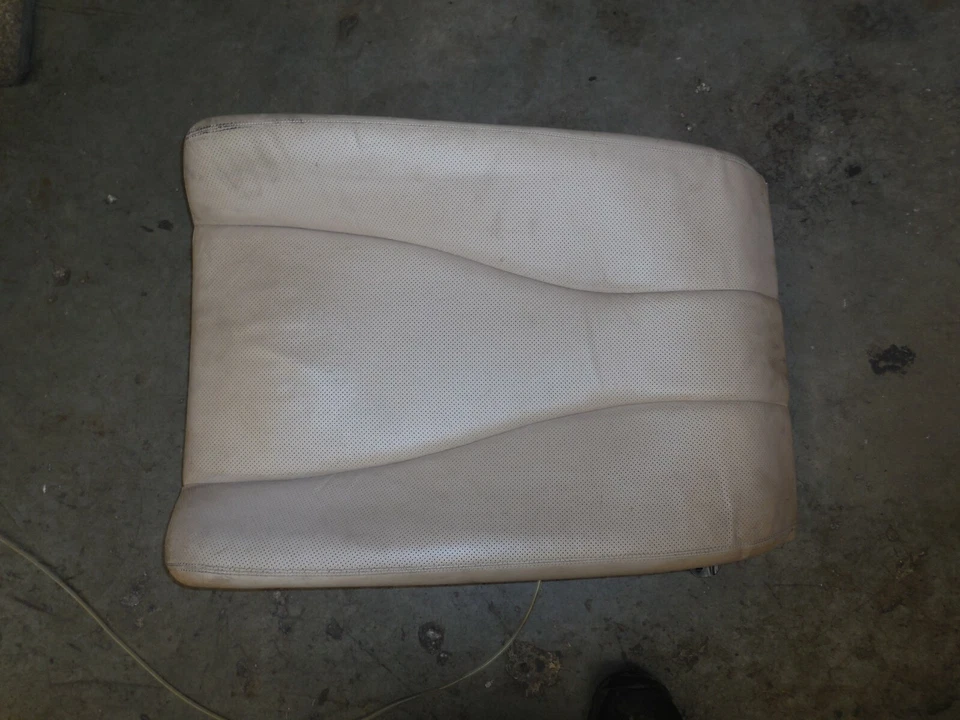 00-06 Mercedes Benz W220 S500 S600 Rear Upper Leather Seat Back Left or Right - Image 4 of 4