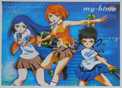 My-HIME - Natsuki, Mai & Mikoto Action - Poster (# 4473) - Anime/Manga