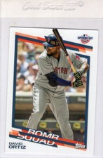 David Ortiz 2022 Topps Opening Day Bomb Squad # BS - 22 Red Sox