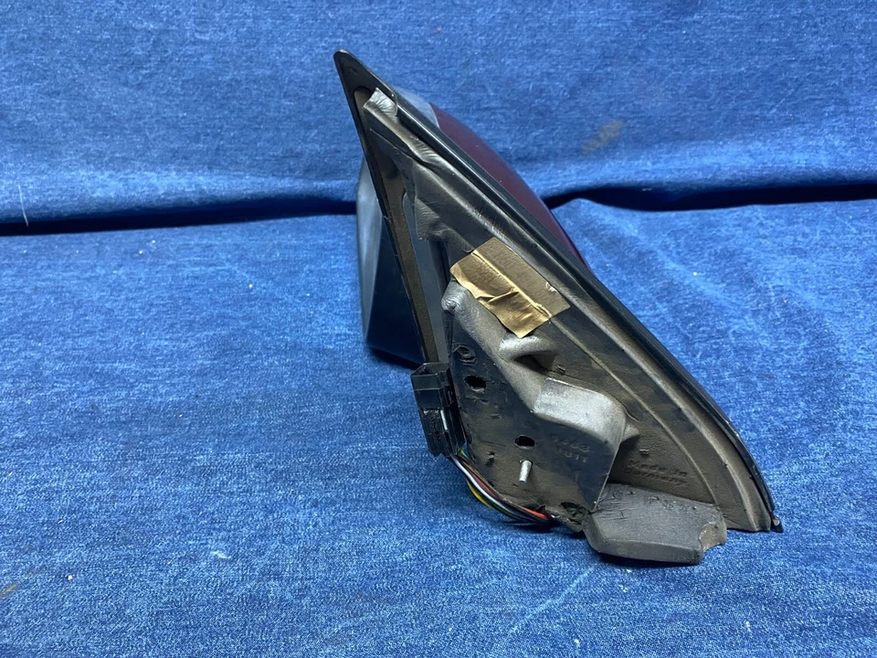 Espejo retrovisor lateral izquierdo Cadillac Catera 1997 1998 1999 potencia, calefacción, color borgoña Foto 2 de 4