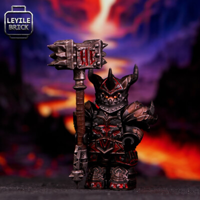 Leyile Tier 13 Warrior Custom Printed Minifigure