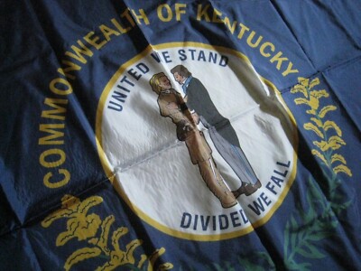 Annin Flag makers NYL-GLO nylon NEW Commonwealth KENTUCKY State 4x6 new in box