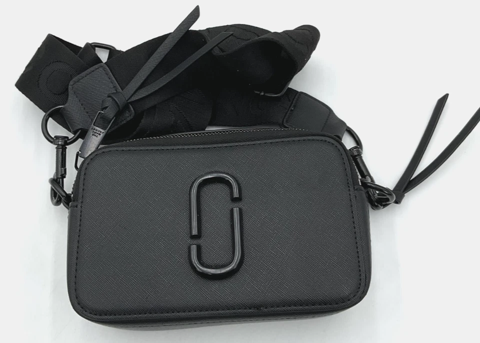 Bolso Bandolera Marc Jacobs The Snapshot DTM Cuero Negro Foto 2 de 4