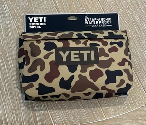 YETI Sidekick Dry 3L Gear Case Pouch Wetlands Camo