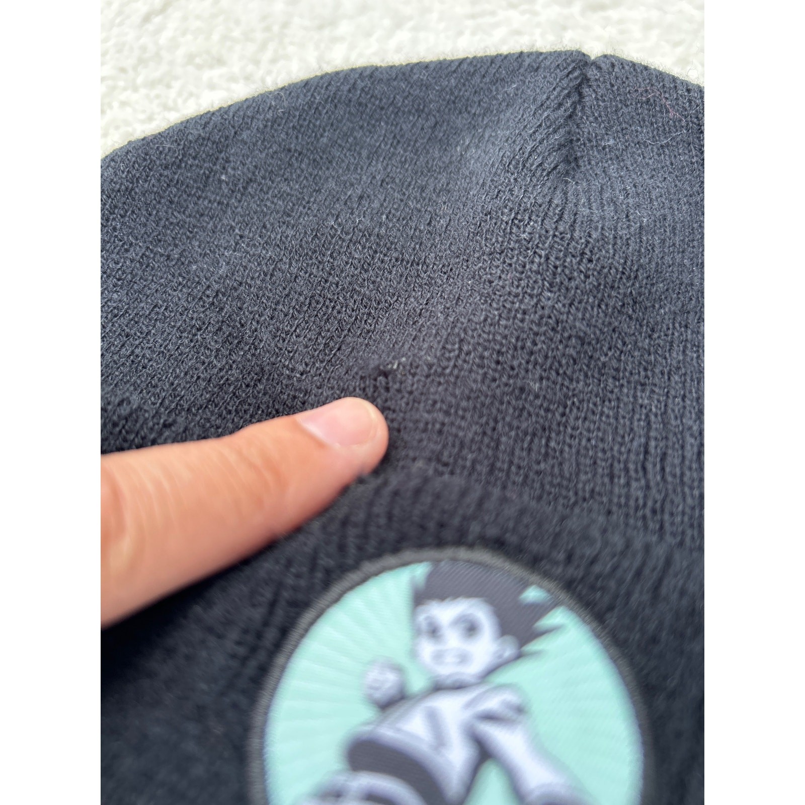 Hunter x Hunter Beanie Black Patch Gon Anime - image 4
