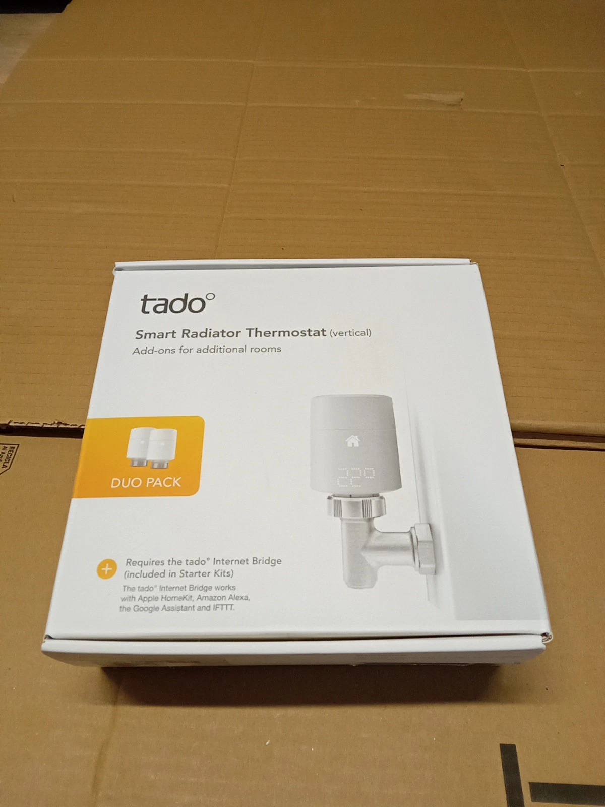 Tado° Smart Radiator Thermostat. 1 Piece Only.