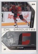 2002-03 Upper Deck CHL Graduates Eric Daze #CG-ED 0f2