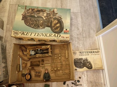 ESCI NSU KETTENKRAD H101 MODELLBAUSATZ IM MASSSTAB 1:9