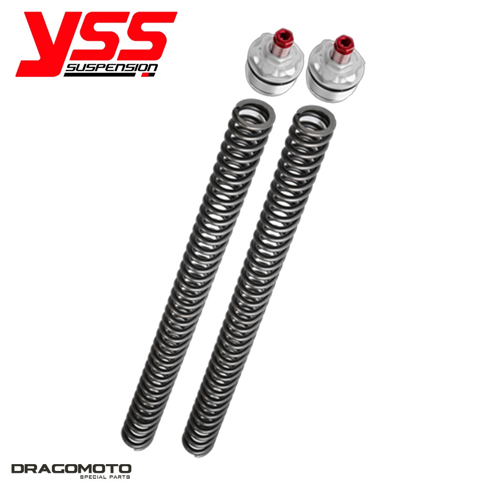 Kit fourche KTM RC 390 ABS YSS contre le guidonnage et la plongée au freinage