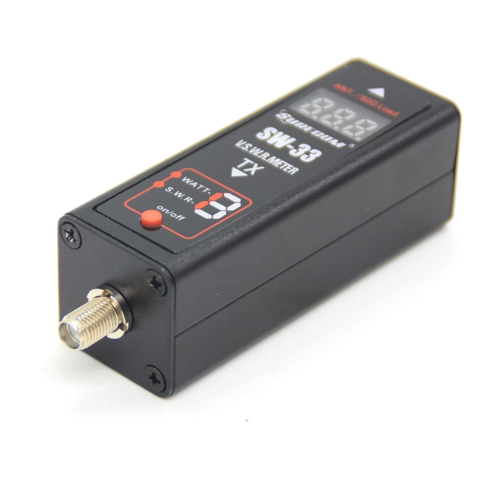 SW-33 Leistungs&SWR Messgerät VHF/UHF für Amateurfunk SW33 Antennentester Zähler - Bild 4 von 4