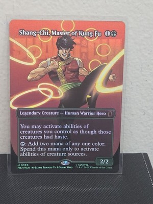 MTG, Shang-Chi, Master of Kung Fu (Borderless) (0370) Marvel Super Heroes Foil