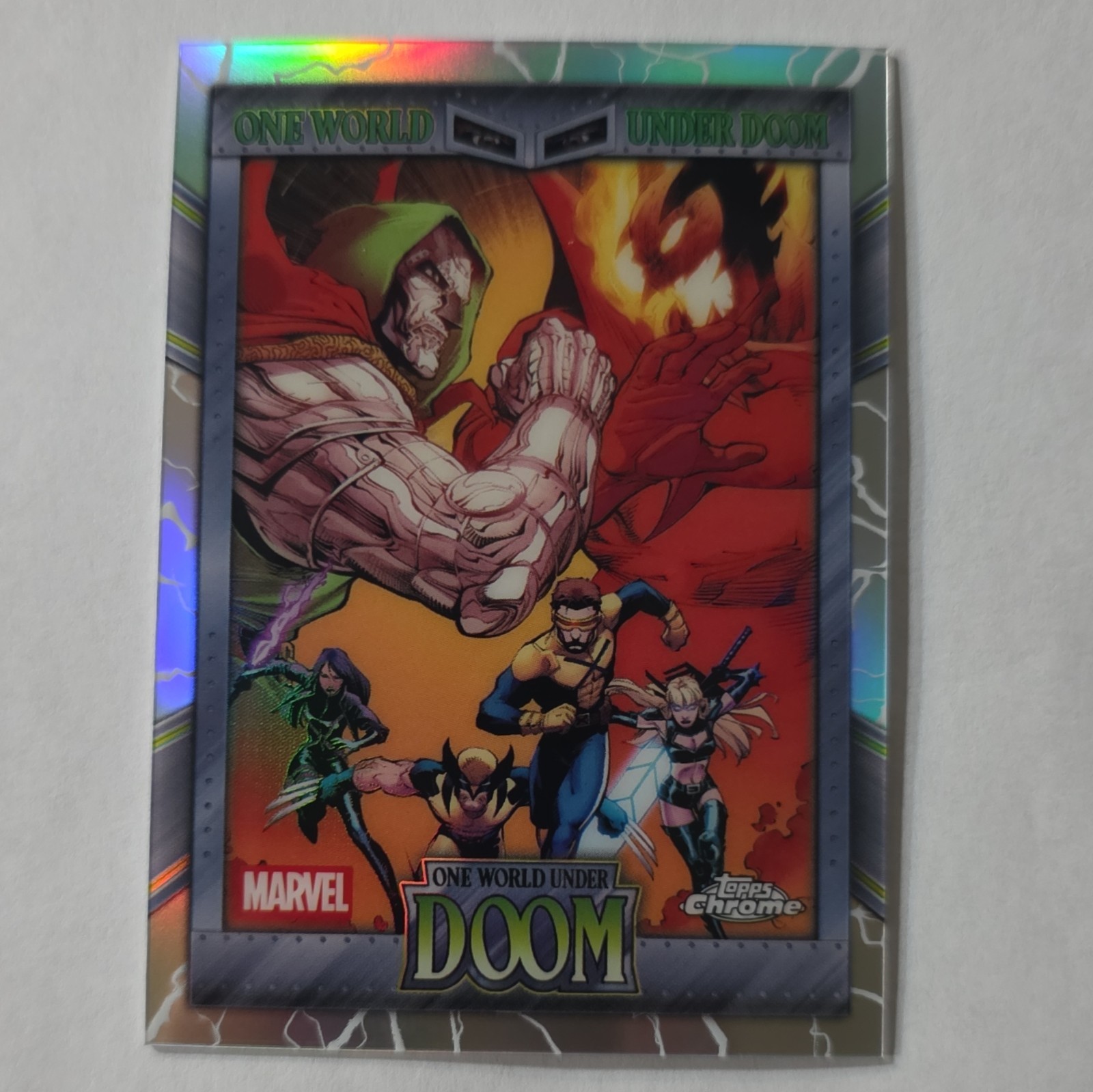 2026 Marvel Chrome One World Under Doom #DW-09