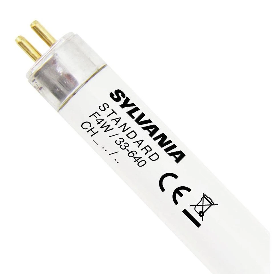 Sylvania Lampe Fluorescente T5 Tube Luxline Plus 4W/640 G5 4000K Neutre - Photo 1/1
