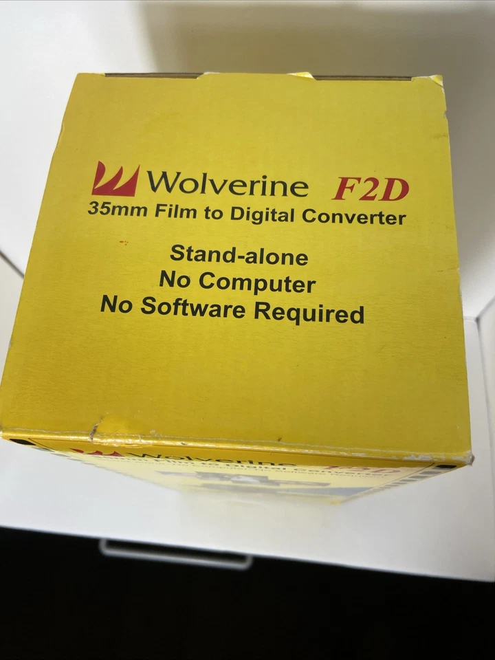 Wolverine Data F2D F2D200 Slide & Film Scanner No Software Needed New In Box - Image 2 of 4