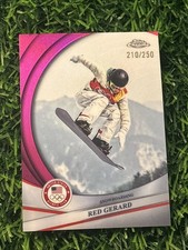 2026 Topps Chrome U.S. Winter Olympic #19 Red Gerard Pink Refractor #/250